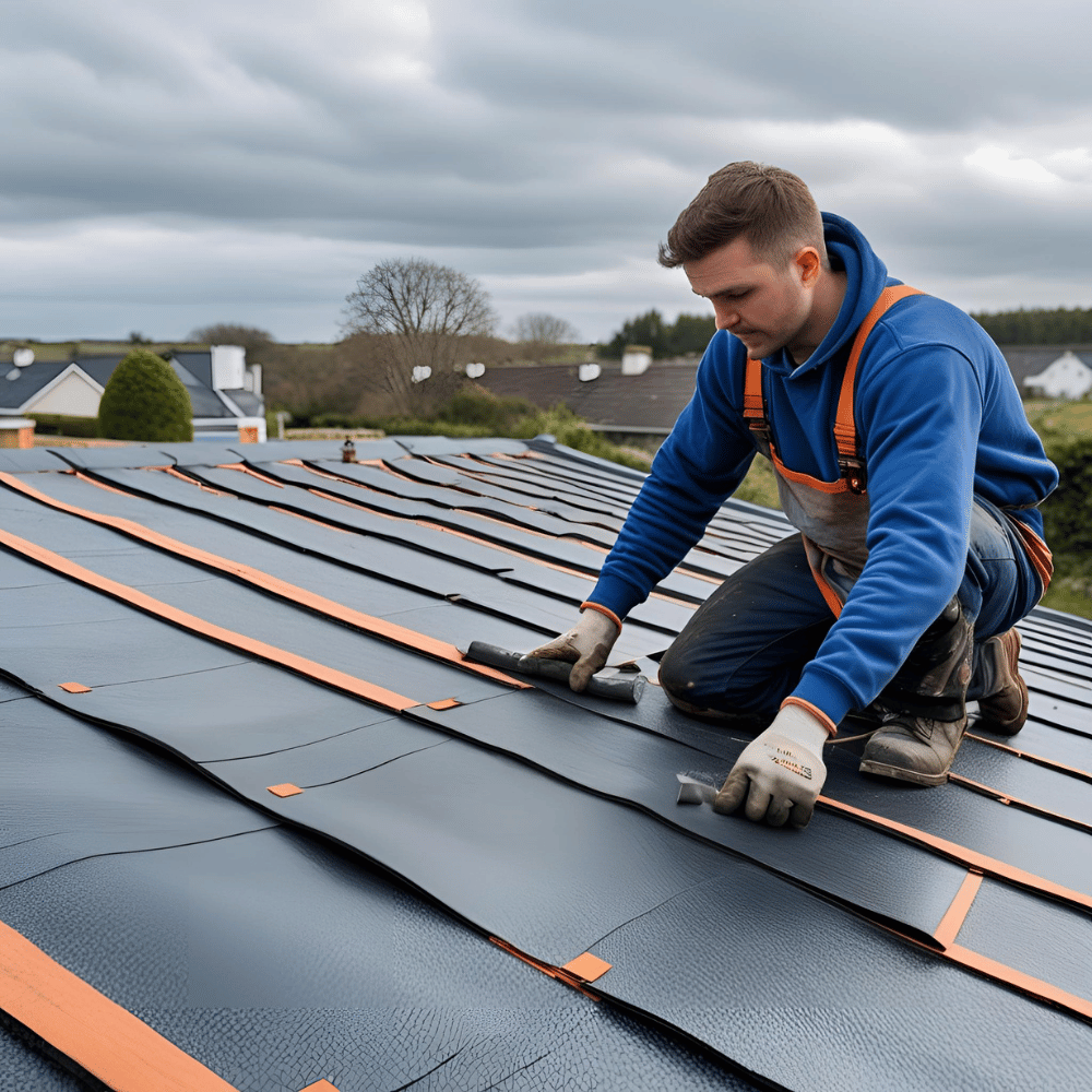 Installing New felt roof