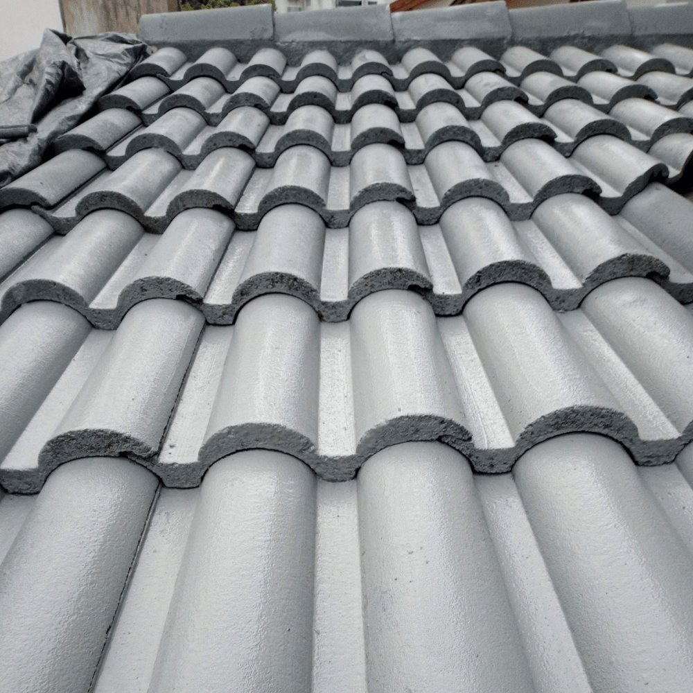 New roof tiles